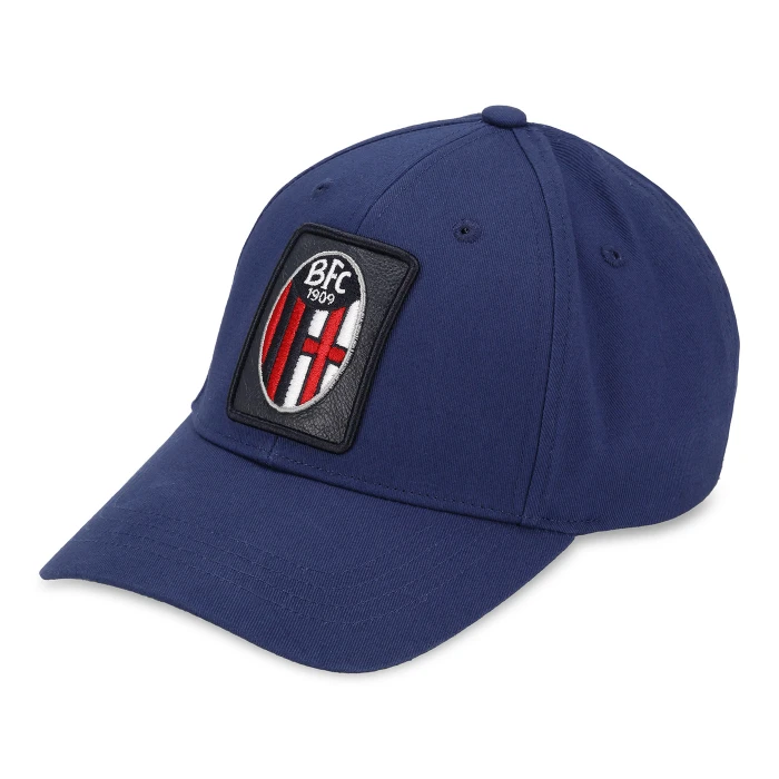 BOLOGNA CAPPELLINO CON PATCH IN PELLE