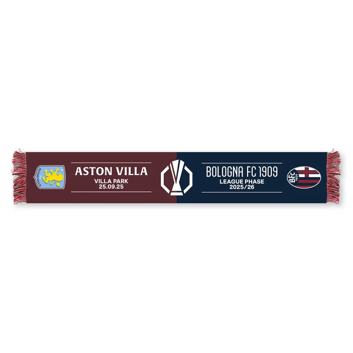SCIARPA EVENTO ASTON VILLA - BOLOGNA