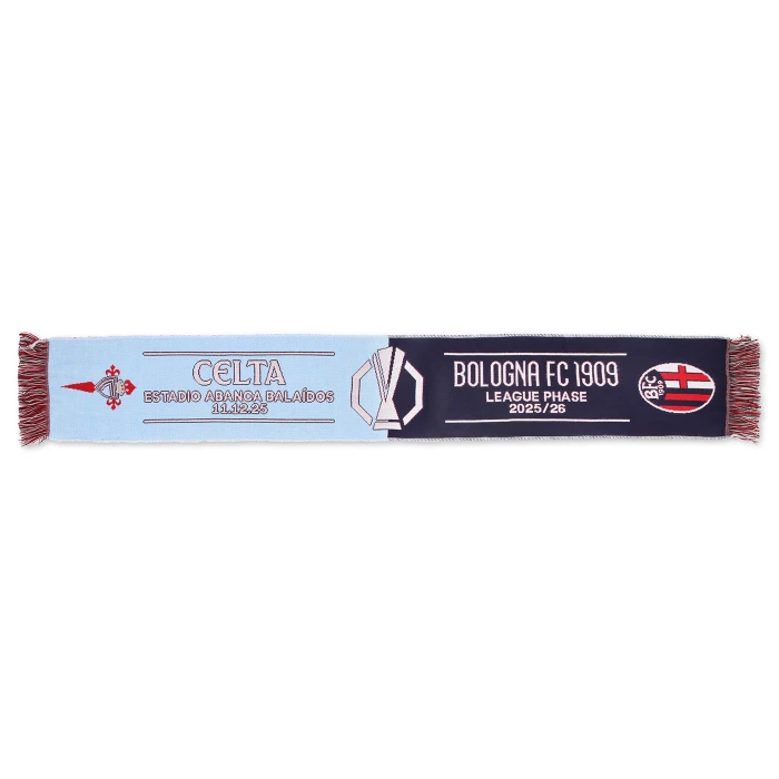CELTA VIGO VS. BOLOGNA FC MATCH SCARF