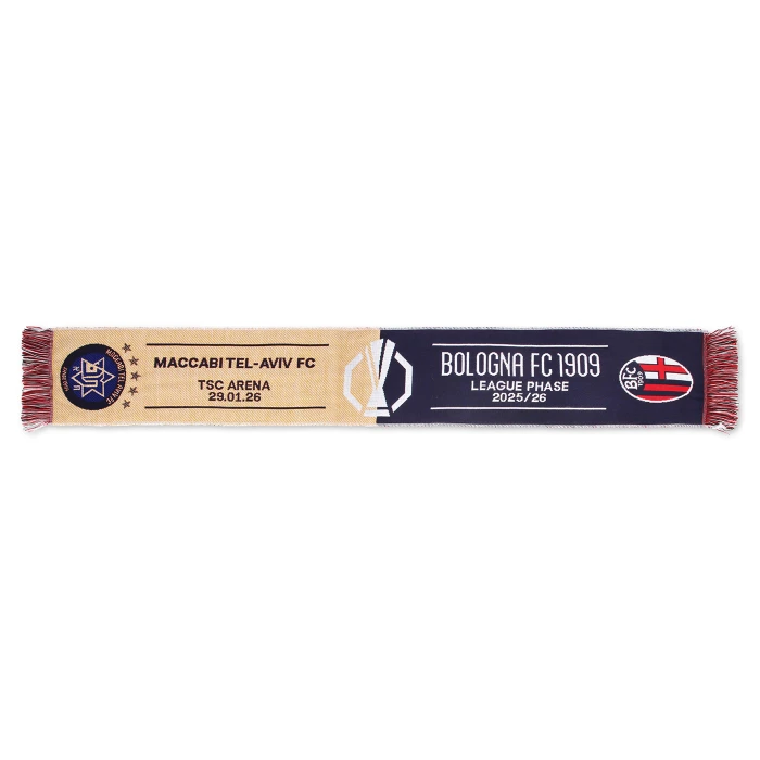 MACCABI VS. BOLOGNA FC MATCH SCARF