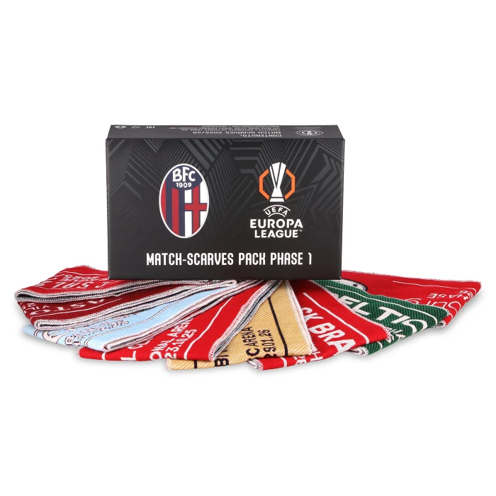 BOLOGNA COFANETTO SCIARPE EUROPA LEAGUE
