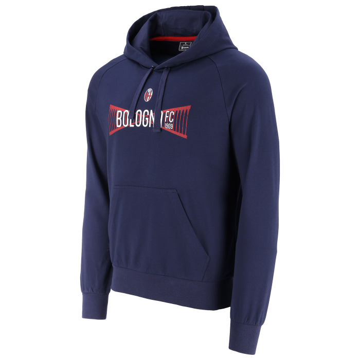 BOLOGNA FC GRAPHIC FAN HOODED TOP