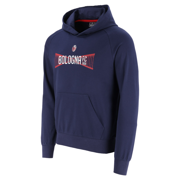 BOLOGNA FC GRAPHIC FAN HOODED TOP - KIDS