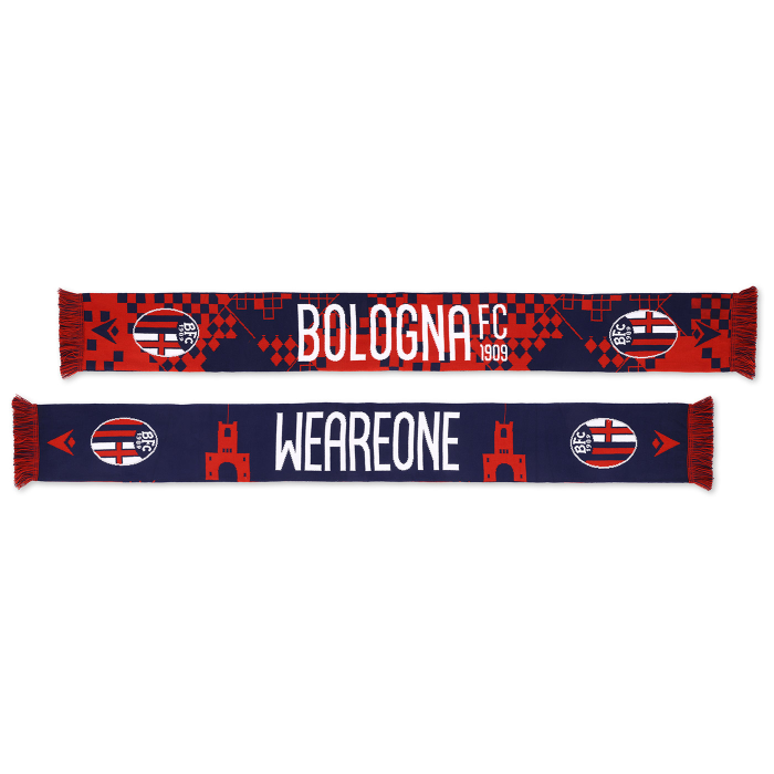 BOLOGNA FC WE ARE ONE SCARF