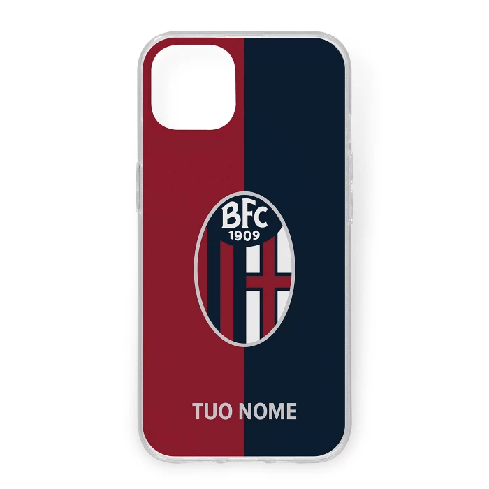 BOLOGNA FC RED AND BLUE LOGO COVER
