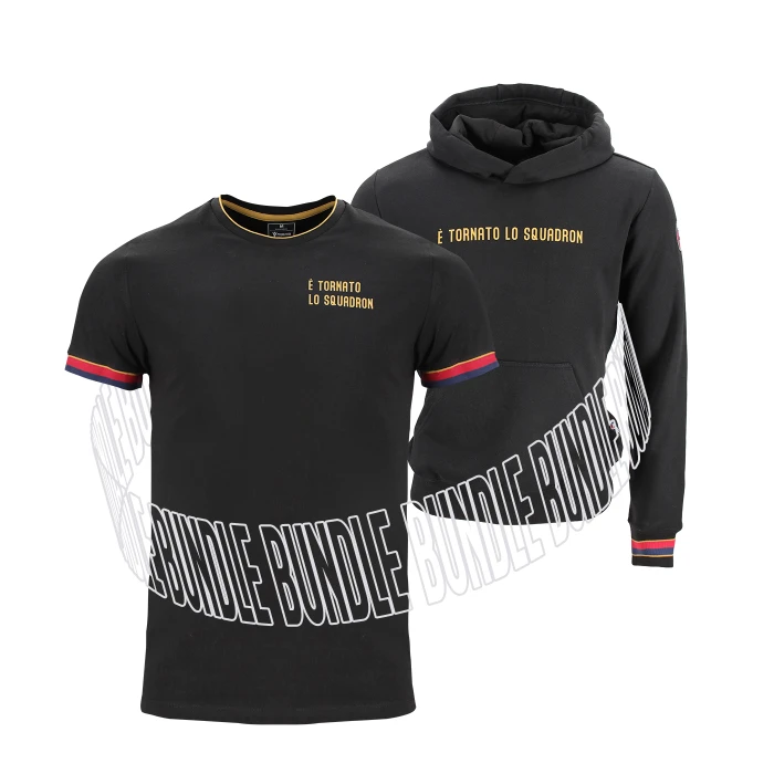 PACK BAMBINO T-SHIRT + FELPA CAPPUCCIO EUROPE 24/25